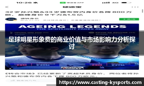 足球明星形象费的商业价值与市场影响力分析探讨